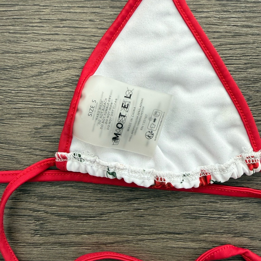 Motel Rocks Cherry Pattern Bikini - image 4